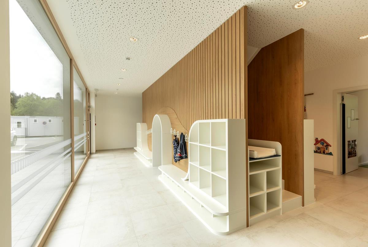 Crèche Stauséi - Public - Projets - Maisons bois & menuiserie - Peters