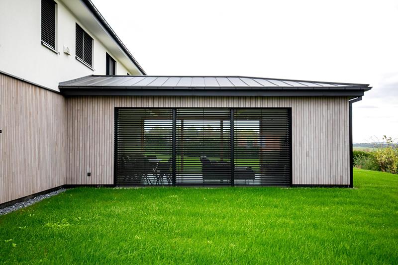 Modernes Massivholzhaus